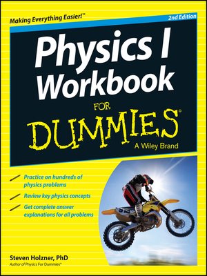 cover image of Physics I Workbook For Dummies
